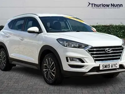 Used Hyundai Tucson Premium 136 HP (100 kW) 2019 White SUV
