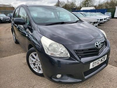 Used Toyota Verso 125 HP (91 kW) 2012 Black MPV