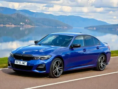 Used BMW 330e M Sport 292 HP (214 kW) 2020 Blue Sedan