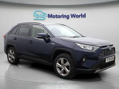 Blue Used 2021 Toyota RAV4 Design Estate | £20,600 (Good price)