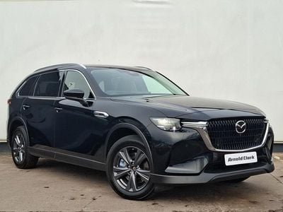 Black New 2025 Mazda CX-80 Exclusive-Line SUV | £42,998 (Good price)