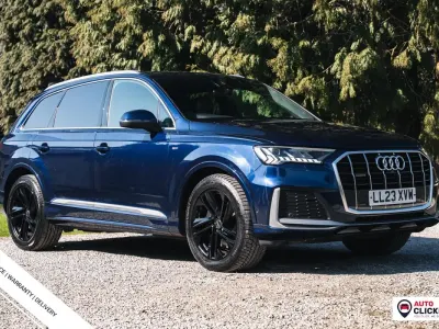 Usado Audi Q7 Black Edition 286 HP (210 kW) 2023 Azul SUV