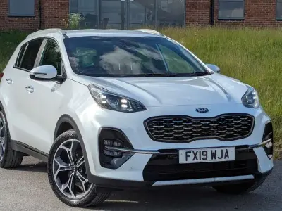 Used Kia Sportage GT-Line 136 HP (100 kW) 2019 White SUV