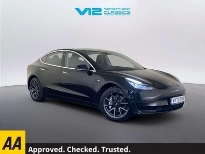 Used Tesla Model 3 Standard Range Plus 239 kW (325 HP) 2020 Black Sedan