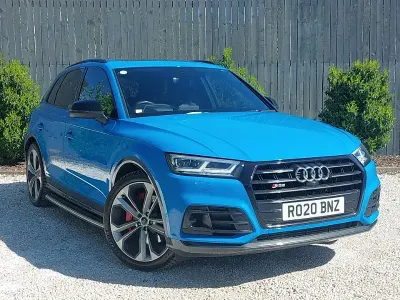 Begagnad Audi SQ5 Advanced 347 HK (255 kW) 2020 Blå SUV