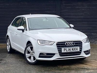 Used Audi A3 Sportback Sport 2014 White Hatchback