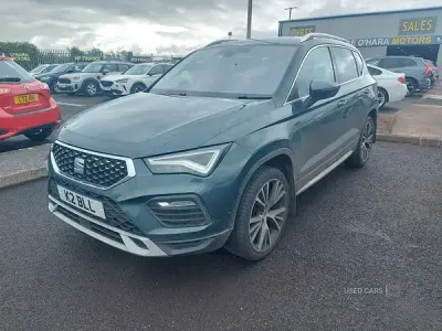 Usado Seat Ateca 4Drive 150 CV (110 kW) 2022 Verde SUV