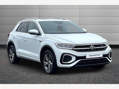 Used VW T-Roc R-line 150 HP (110 kW) 2024 White SUV