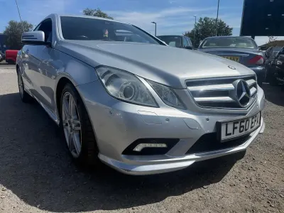 Used Mercedes E350 2010 Silver Coupe