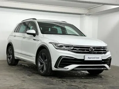 Używany VW Tiguan R-line Edition 150 KM (110 kW) 2024 Biały SUV