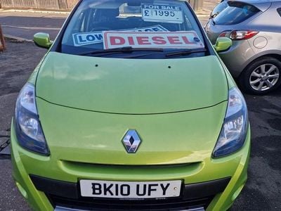 Used Renault Clio II Dynamique 86 HP (63 kW) 2010 Green Hatchback
