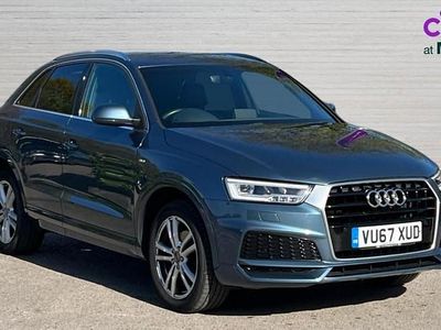 Used Audi Q3 S-Line 150 HP (110 kW) 2017 Blue SUV