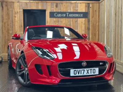 Used Jaguar F-Type S 2017 Red Cabriolet