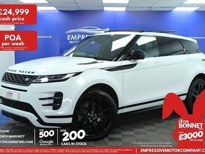 Used Land Rover Range Rover evoque HSE Dynamic 2019 White SUV