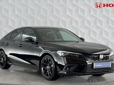 Crystal black Used 2025 Honda Civic Sport Hatchback | £29,195 (Fair price)