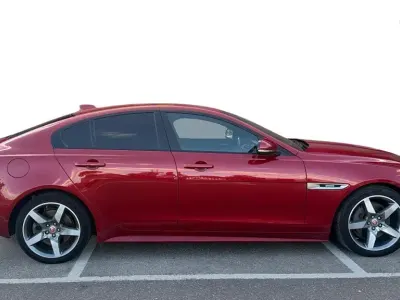 Used Jaguar XE R-Sport 2017 Red Sedan