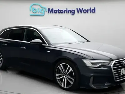 Used Audi A6 S-Line 299 HP (219 kW) 2022 Blue Estate