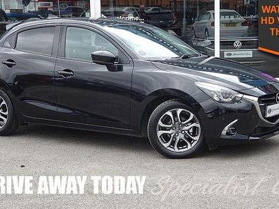 Used Mazda 2 90 HP (66 kW) 2017 Black Hatchback