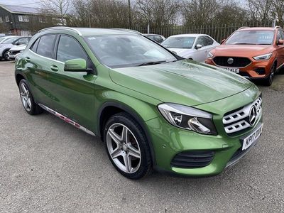 Used Mercedes GLA220 AMG line 177 HP (130 kW) 2017 Green SUV