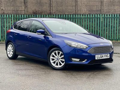 Used Ford Focus Titanium 120 HP (88 kW) 2014 Blue Hatchback