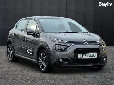Begagnad Citroën C3 PureTech 83 HK (61 kW) 2022 Grå Halvkombi