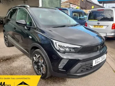 Used Vauxhall Crossland Ultimate 120 HP (88 kW) 2022 Black SUV