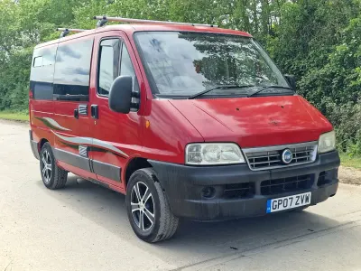 Usado Fiat Ducato 2007 Vermelho Van