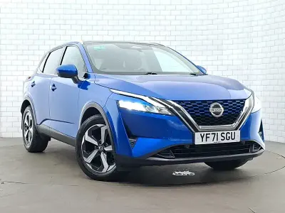 Used Nissan Qashqai N-Connecta 2021 Blue SUV