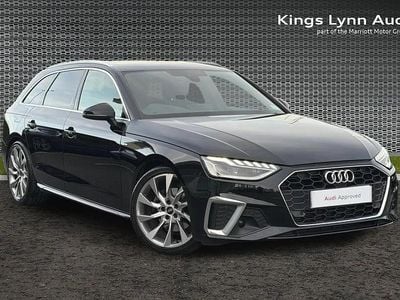 Used Audi A4 S-Line 147 HP (108 kW) 2023 Black Estate