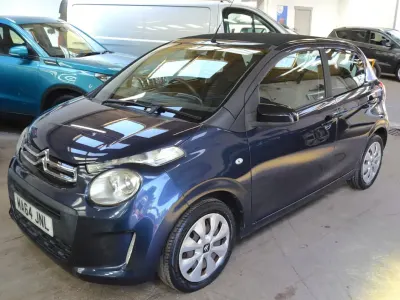 Used Citroën C1 Feel 68 HP (50 kW) 2014 Blue Hatchback