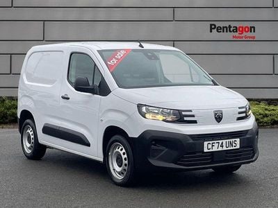 White Used 2024 Peugeot Partner MPV | £13,795 (Fair price)