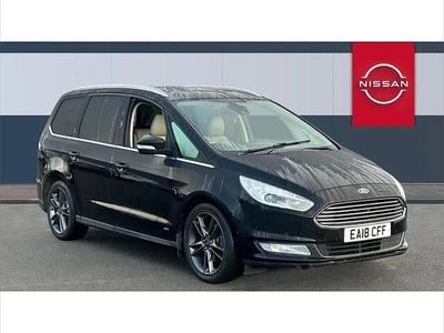Black Used 2018 Ford Galaxy Titanium X MPV | £14,257 (Fair price)