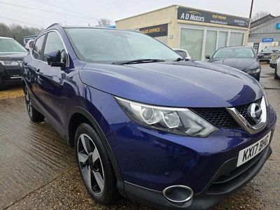 Used Nissan Qashqai N-Connecta 110 HP (80 kW) 2017 Blue SUV