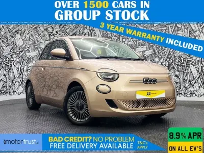Second-hand Fiat 500e Star 86 kW (118 CP) 2022 Auriu Hatchback