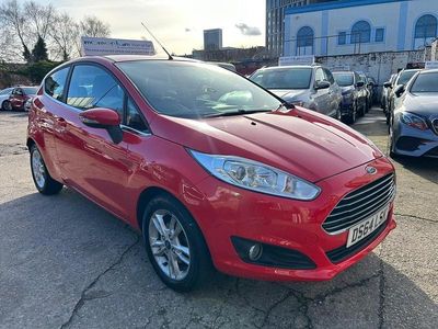 Used Ford Fiesta Zetec 2015 Red Hatchback