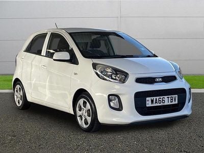 Used Kia Picanto Air 66 HP (48 kW) 2016 White Hatchback