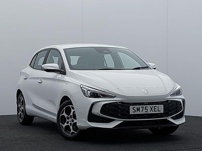 New MG MG3 SE 115 HP (84 kW) 2025 White Hatchback