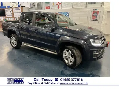 Used VW Amarok Highline 258 HP (189 kW) 2019 Blue Pickup