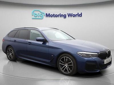 Used BMW 530e M Sport 292 HP (214 kW) 2021 Blue Estate