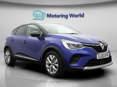 Used Renault Captur Iconic 95 HP (69 kW) 2020 Blue SUV