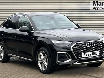 Used Audi Q5 S-Line 204 HP (150 kW) 2022 Black SUV