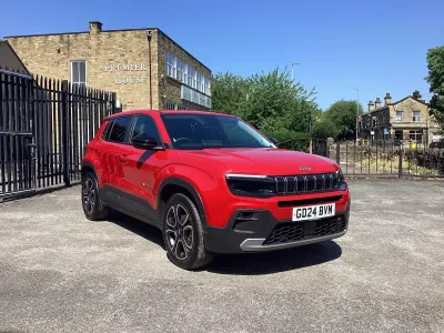 Used Jeep Avenger Summit 2024 Red SUV