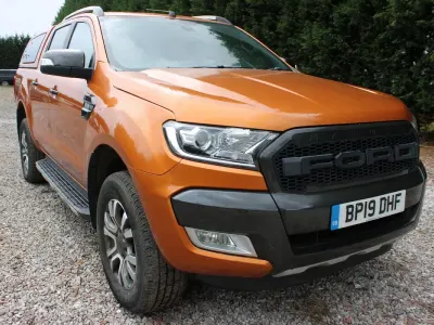 Used Ford Ranger Wildtrack 200 HP (147 kW) 2019 Orange Pickup