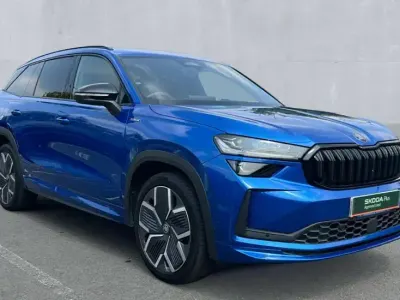 Used Skoda Kodiaq SportLine 150 HP (110 kW) 2025 Blue SUV