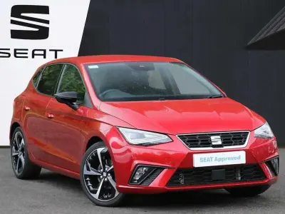 Used Seat Ibiza FR Sport 108 HP (79 kW) 2023 Red Hatchback