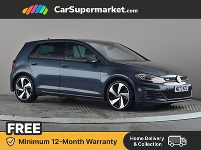 Used VW Golf VII GTI 2020 Blue Hatchback