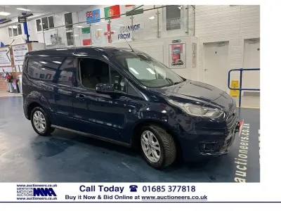 Used Ford Transit Limited 120 HP (88 kW) 2019 Blue Van