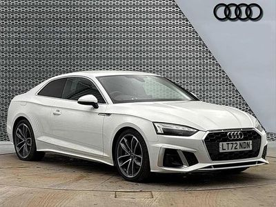 Used Audi A5 S-Line 245 HP (180 kW) 2022 White Coupe