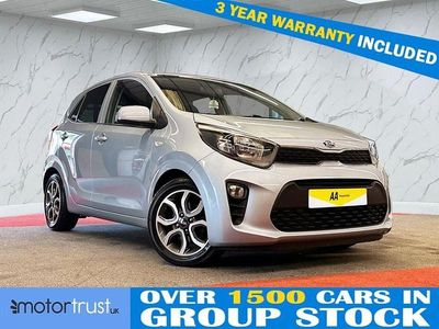 Used Kia Picanto 66 HP (48 kW) 2019 Blue Hatchback