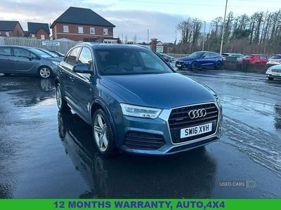 Used Audi Q3 S-line plus 2016 Blue SUV